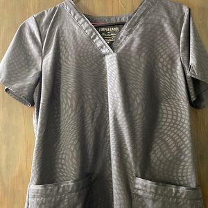 Women’s Healing Hands Medium Scrub Top